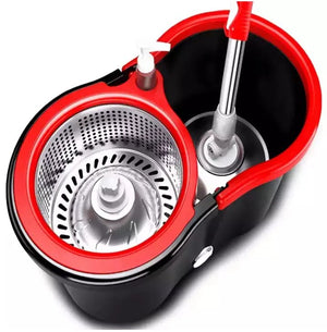 360° Spin Cleaning Mop with Dual-Bucket System – Hands-Free Floor Cleaning Made Easy shoprista